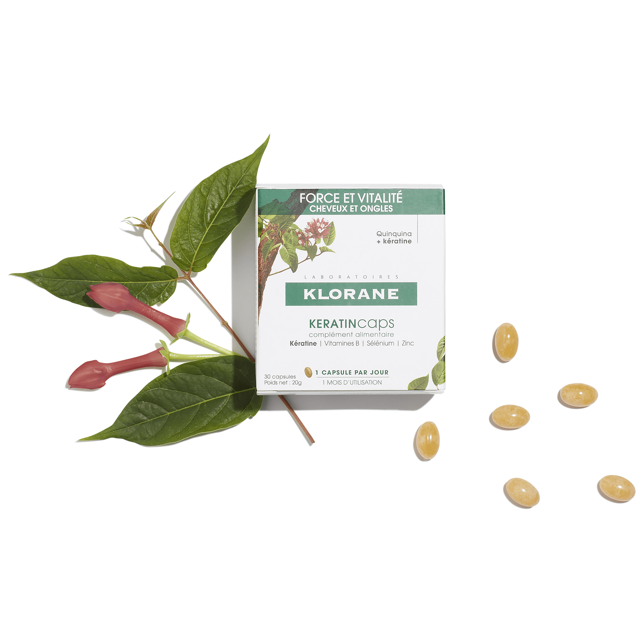 KERATINCAPS cápsulas con quinina