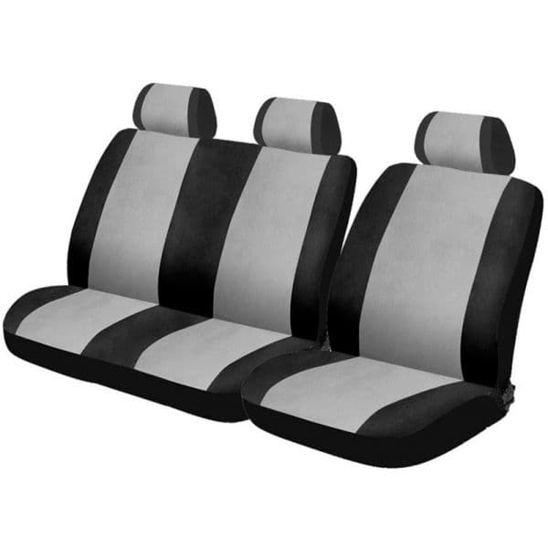 Péraline Coberturas de Bancos Camionnete Cinza / Preto Cinza - 03.00151