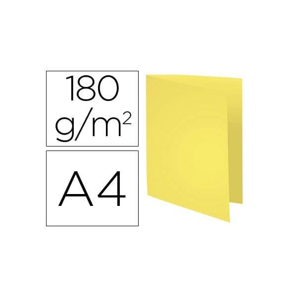 Exacompta Classificador de Cartolina Reciclada Din A4 Amarelo 180g 100 Un.