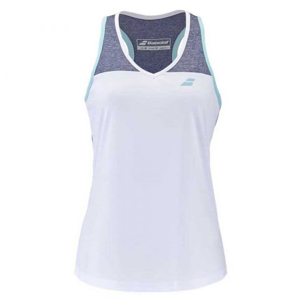 Babolat Play Sleeveless T-shirt Branco XL Mulher