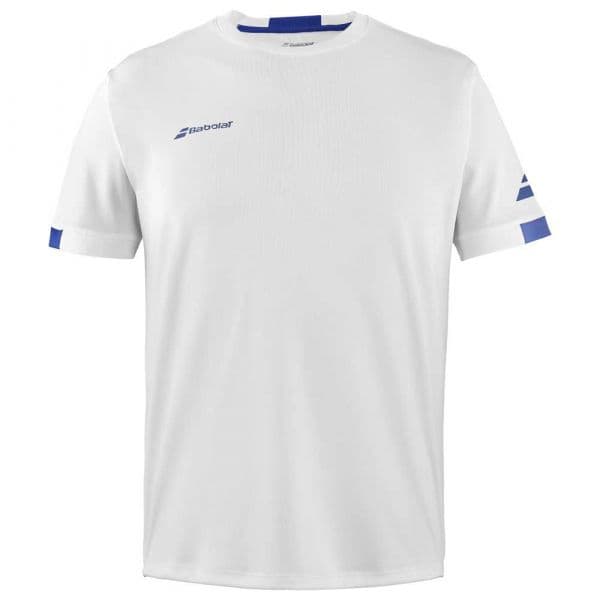 Babolat Play Short Sleeve T-shirt Branco S Homem
