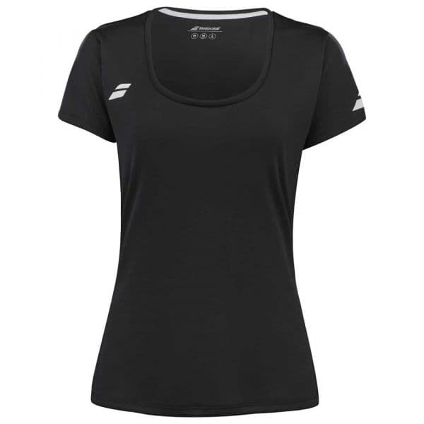 Babolat Play Short Sleeve T-shirt Preto M Mulher