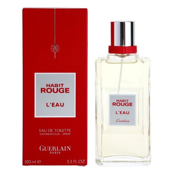 Guerlain Habit Rouge l'Eau Eau de Toilette 100ml (Original)