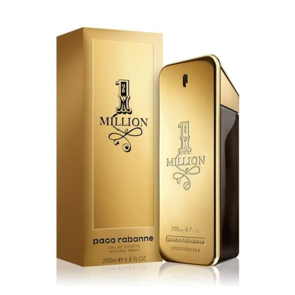 Paco Rabanne 1 Million Man Eau de Toilette 200ml (Original)