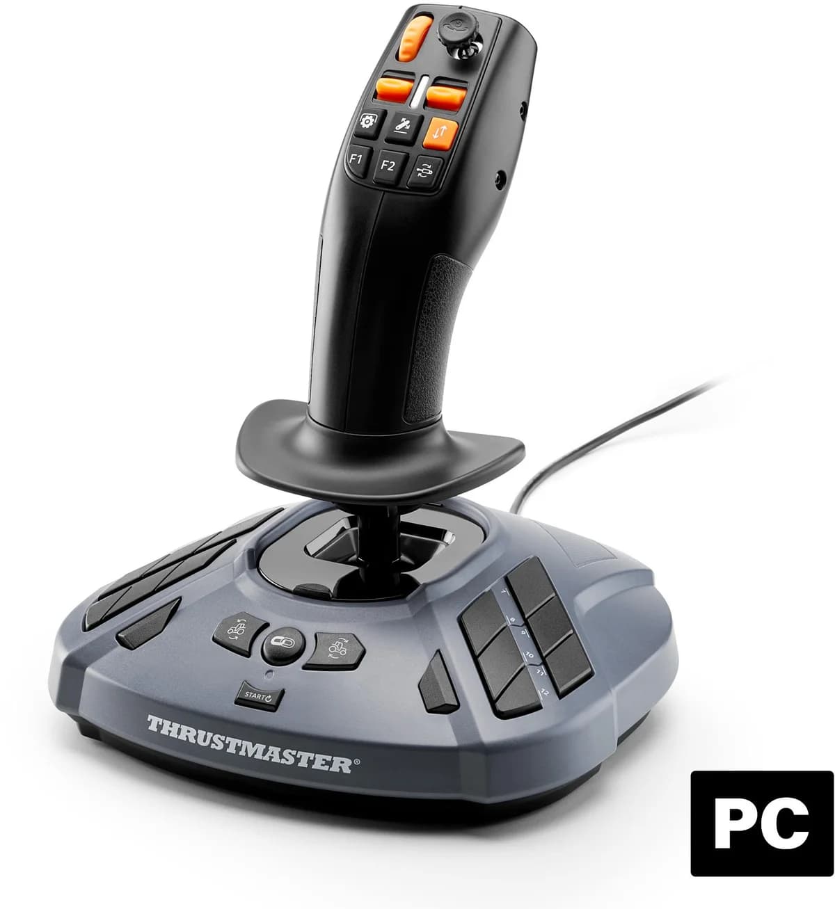 Thrustmaster SimTask FarmStick Joystick Multifuncional para Farming Preto