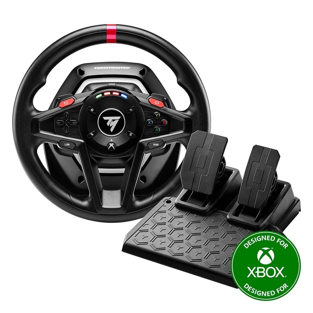 Thrustmaster T128 Volante + Pedais Xbox Preto