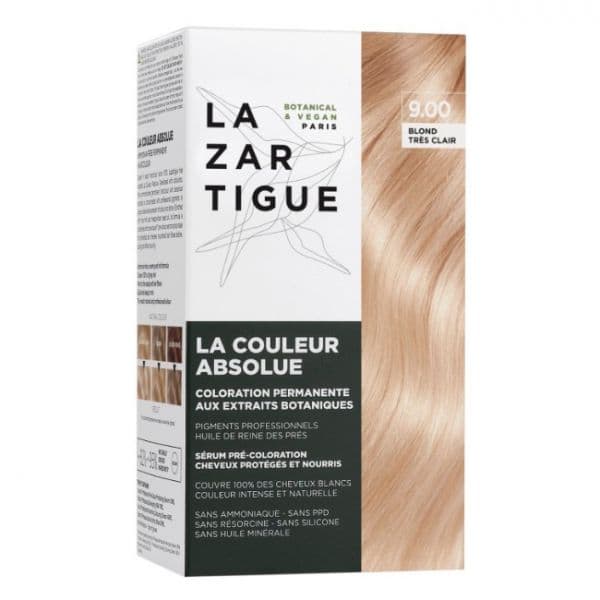J. F. Lazartigue Coloração Permanente Tom 9.00 Louro Muito Claro