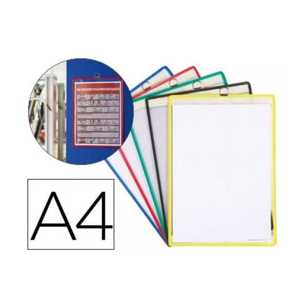 Tarifold Bolsa p/ Pendurar c/ Anel Metálico A4 Cor Sortidas - 070396-l76171