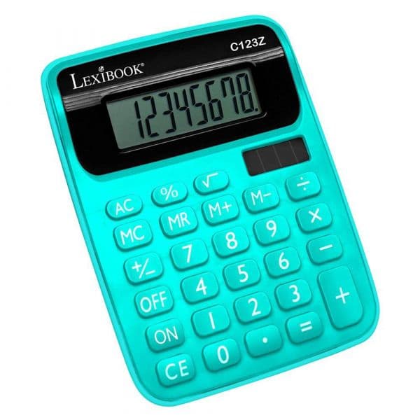 Calculadora Lexibook Máquina 8 Dígitos C123Z