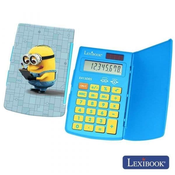 Calculadora Lexibook Máquina 8 Dígitos Solar Star Wars E413DES Azul