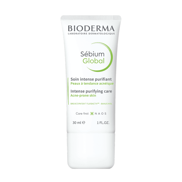 BIODERMA SEBIUM GLOBAL FLUIDO INTENSIVO ANTI-ACNE 30ML | WOWFARMA