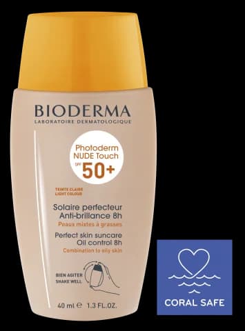 Bioderma Photoderm Nude Touch Fluido Tom Claro SPF50+ 40ml