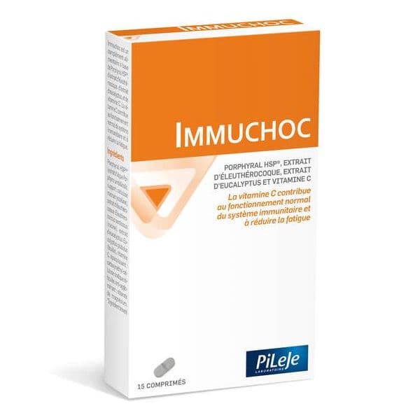 Pileje Immuchoc Vitamina C 15 Comprimidos