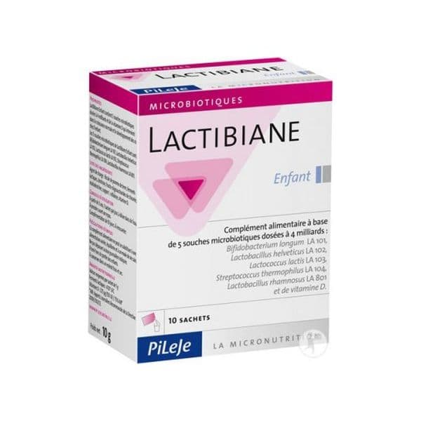Pileje Lactibiane Criança 10 carteiras