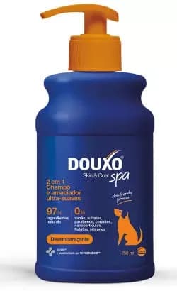 Douxo Spa - Champô e Condicionador 2 em 1 para cães 250ml