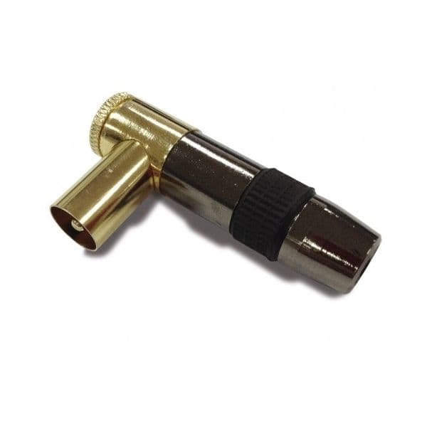 Metronic Conector Tv L Blindado Fêmea 9.52mm - 419109