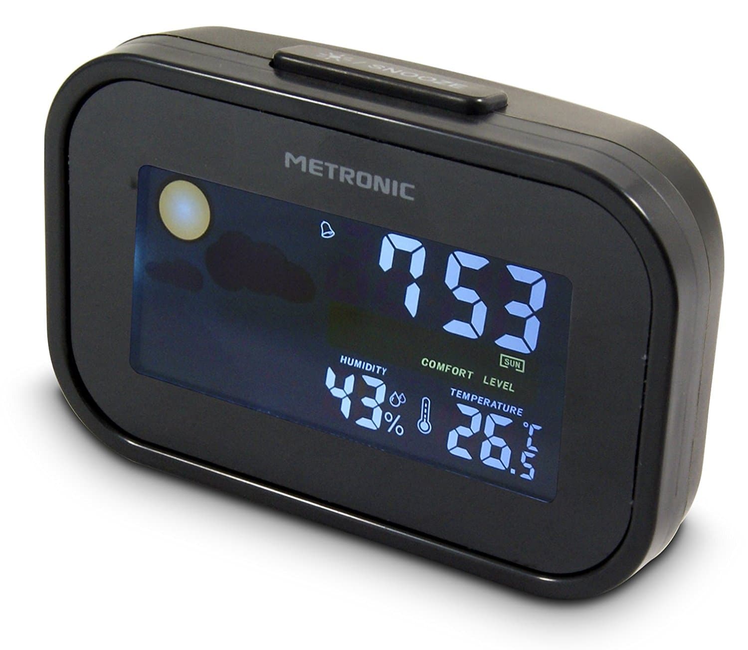 Rádio Despertador Metronic 477032