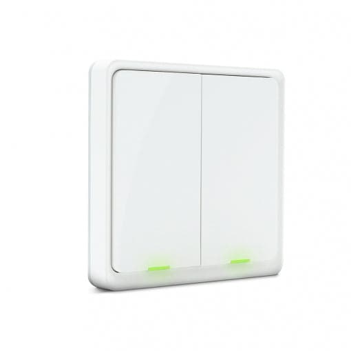 Metronic Interruptor Inteligente Wifi Zigbee De 2 Botões