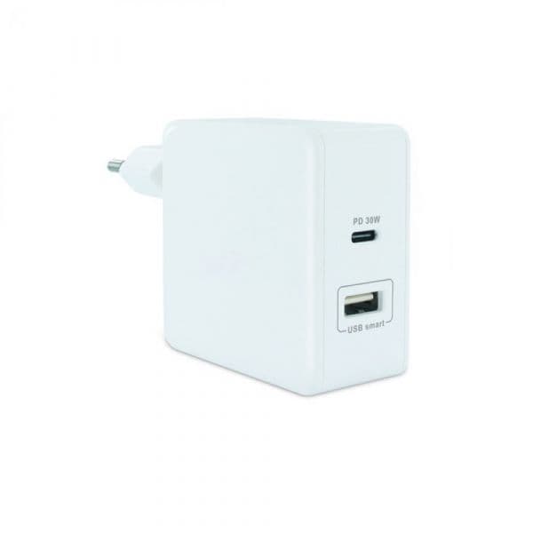 Metronic Carregador Mooov 2xUSB White - 730316