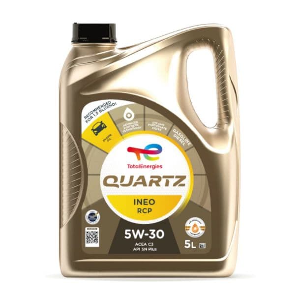 Total Óleo de motor TOTALENERGIES Quartz Ineo RCP 5W30 para motores a gasolina e gasóleo 5 L