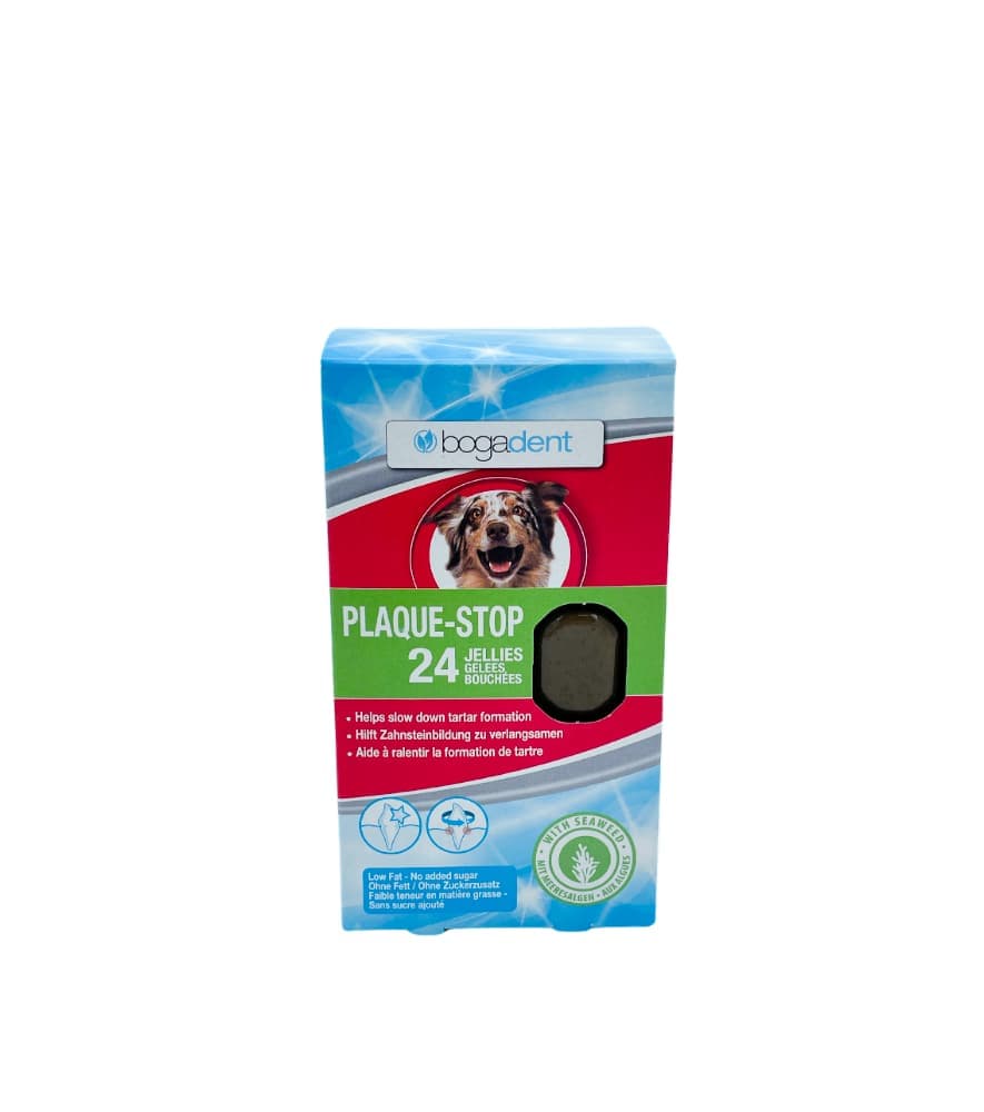 Bogar Bogadent Placa-Stop Jelly 24 gomas Higiene Oral Cão