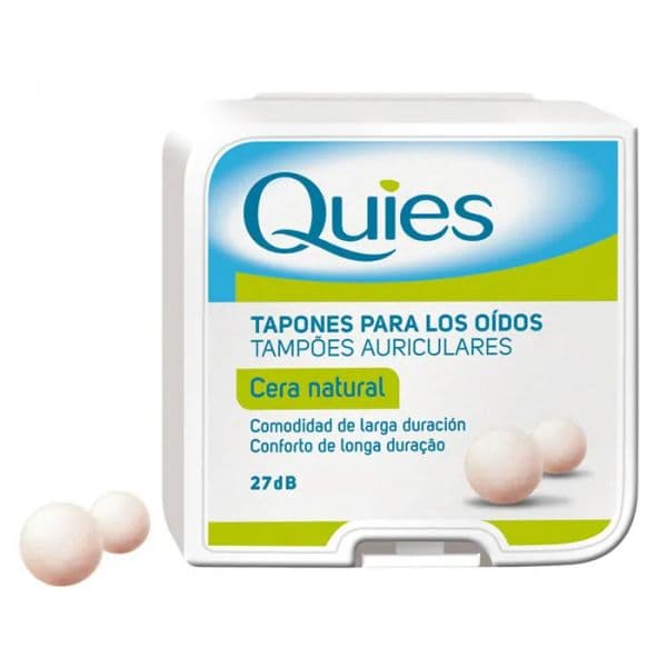 Quies Tampões Cera Anti-Ruído 3 Pares