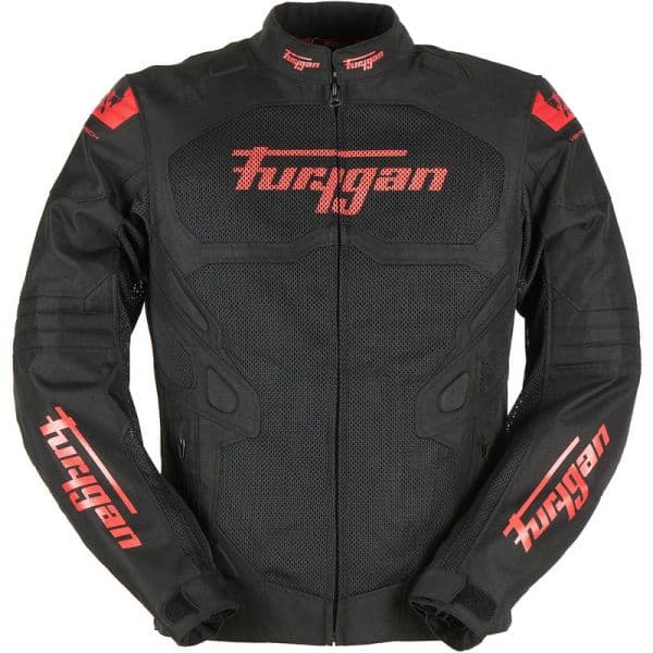 Furygan Casacos Atom Vented Evo Black Red 2XL