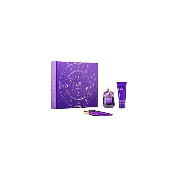 Thierry Mugler Alien Eau de Parfum 30ml + Eau de Parfum 10ml + Loção Corporal 50ml Coffret