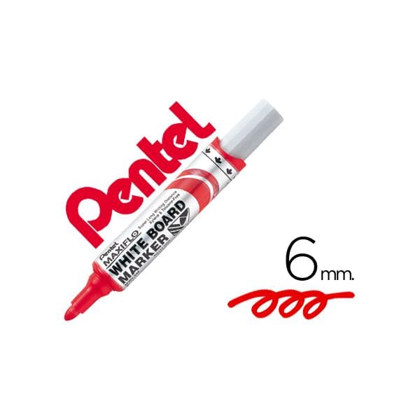 Pentel Marcador Maxiflo MWL5M Vermelho - 13207534