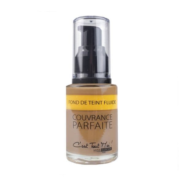 Miss Europe Base Fond de Teint Fluide N°4 Bronze 30ml
