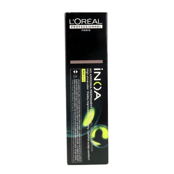 L'oreal Professionnel Paris Tinta Permanente Inoa Color Tom 6.13 Dourado Louro Escuro Cinza 60g