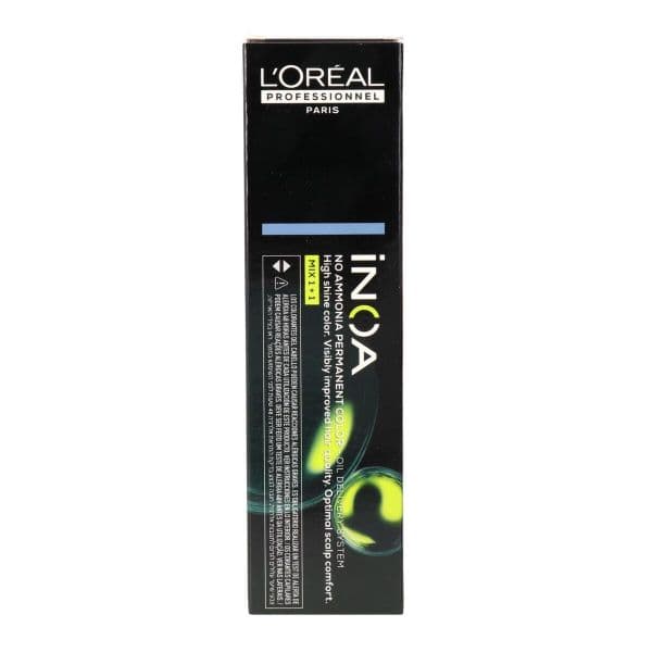 L'oreal Professionnel Paris Tinta Permanente Inoa Color Tom 10.11 Louro Platinado Cinza 60g