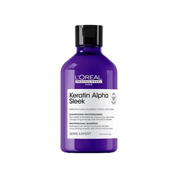 L'Oréal Professionnel Keratin Alpha Sleek Shampoo Anti-Frizz 300ml