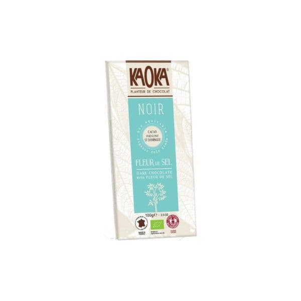 Kaoka Chocolate Preto 70% Cacau Flor Sal Bio Trade 100g