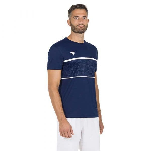 Tecnifibre Team Tech Short Sleeve T-shirt Azul XL Homem