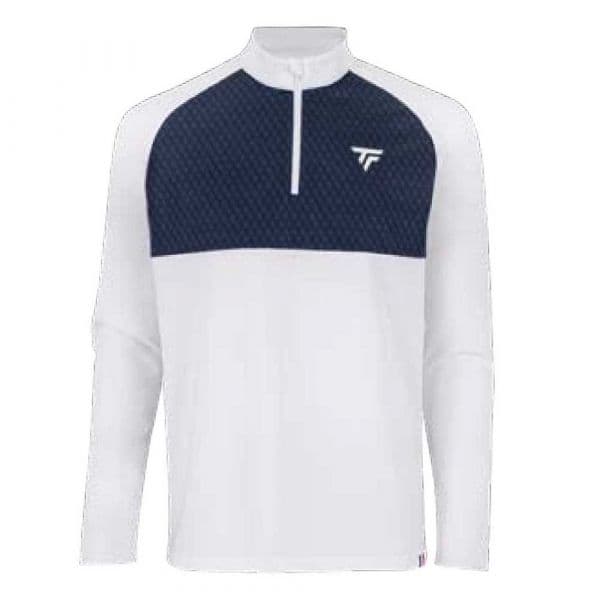 Tecnifibre Thermo Zipper Long Sleeve T-shirt Branco,Azul XS Homem