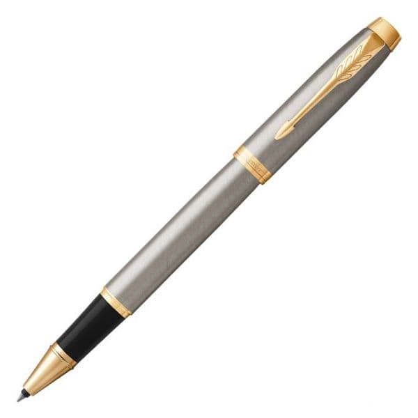 Parker Rollerball Im Brushed Metal Gt Preto