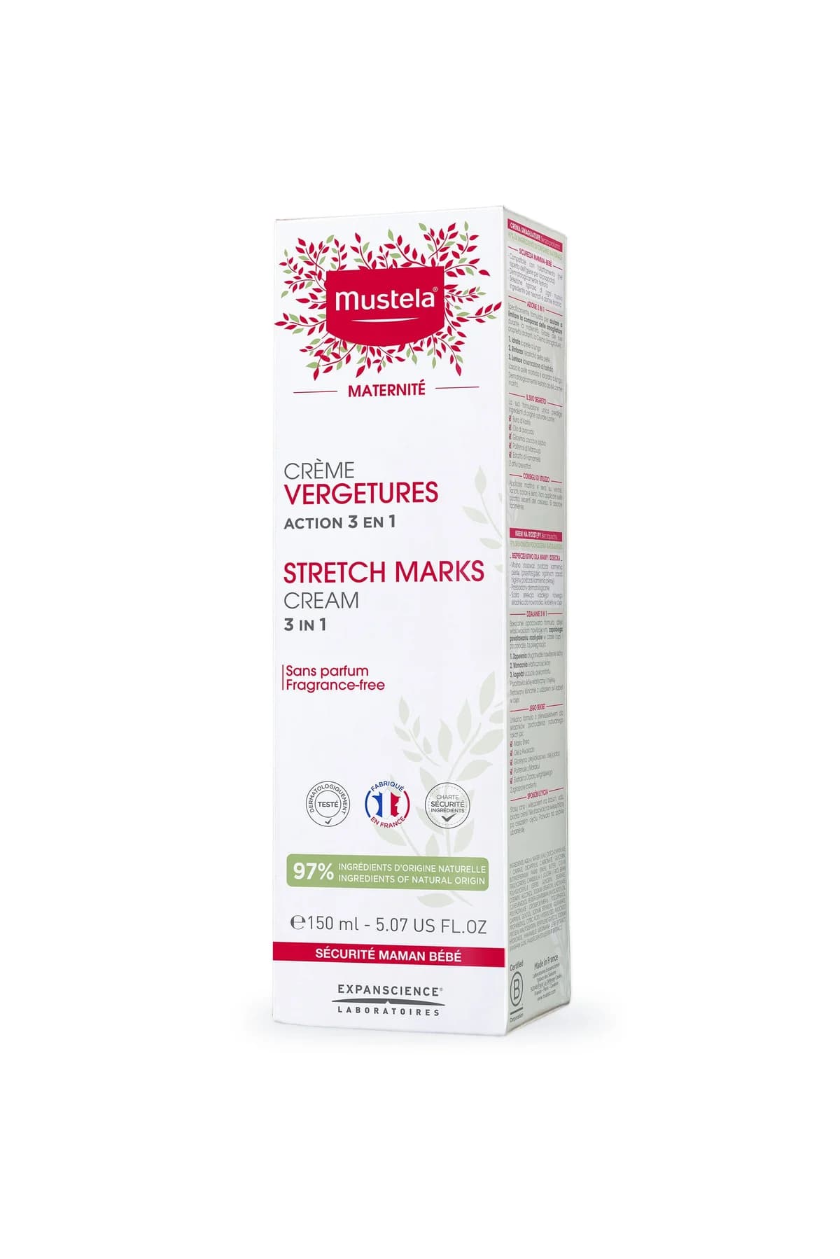 Mustela Maternidade Creme Estrias sem Perfume 150ml