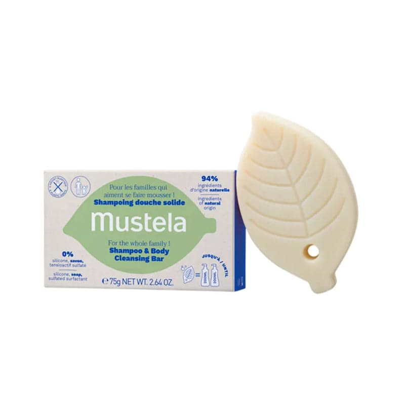 Mustela Shampoo Sólido e Corpo 75g