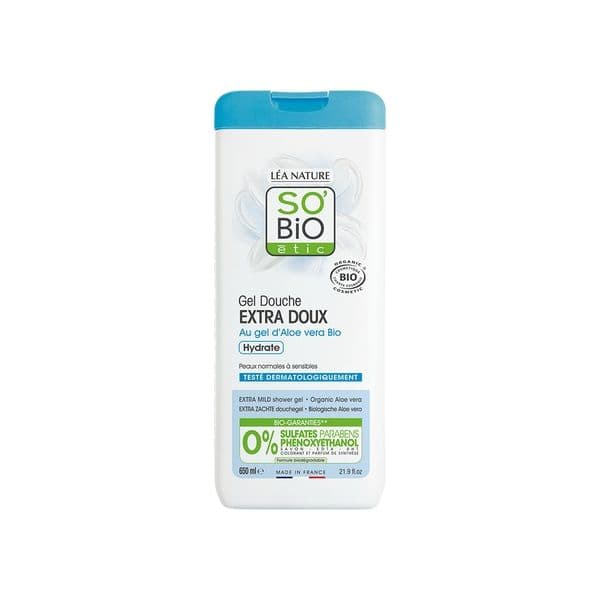 So'bio Gel de Banho Hidratante Extra Macio Orgânico 650 ml