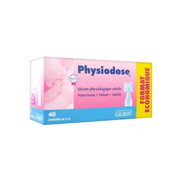 Physiodose Soro Fisiológico Estéril 40x5ml