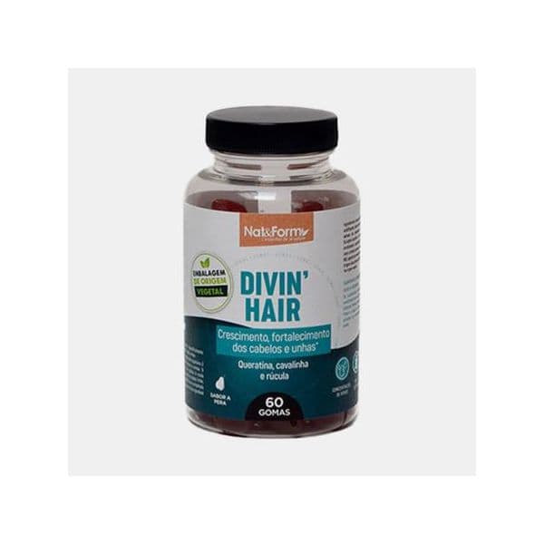 Nat & Form Divin' Hair 60 Gomas