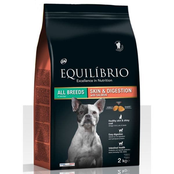 Equilíbrio Adult Skin & Digestion Salmon 12Kg