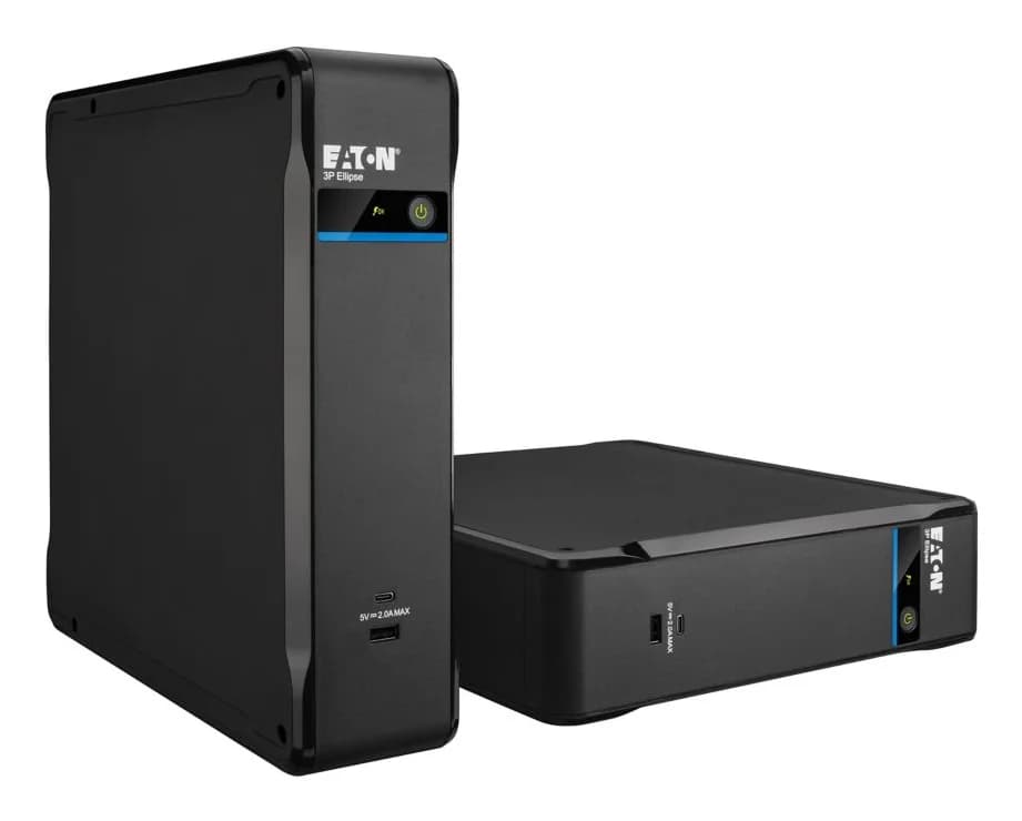 UPS Eaton 3P Ellipse 1300VA 840W USB DIN 8 Saídas AC Torre