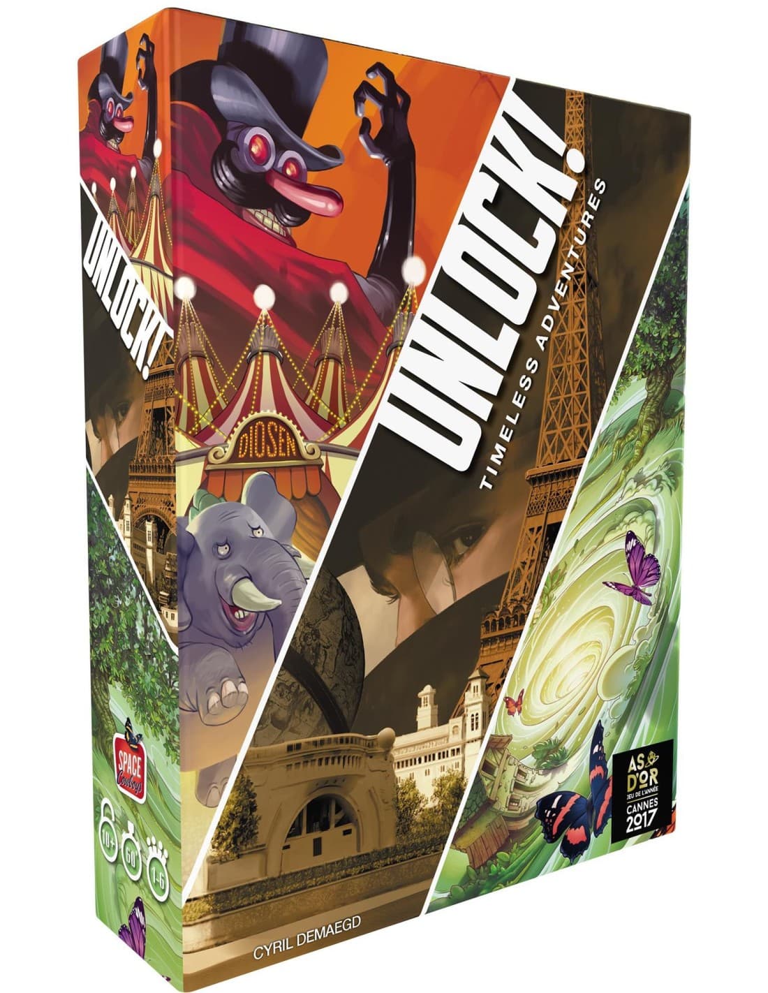 Unlock 6! Timeless Adventures Jogo de Tabuuleiro