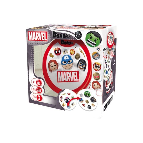 Asmodee Dobble Marvel Emoji