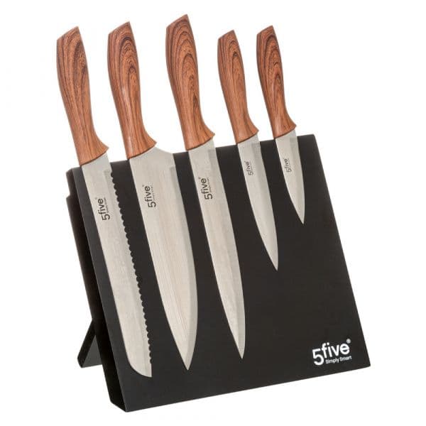 5FIVE Suporte Magnetico com 5 Facas 32x23.2x19cm