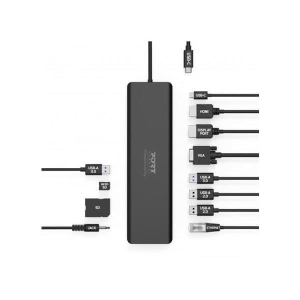 Port Designs Adaptador HUB USB-C Travel Docking Station