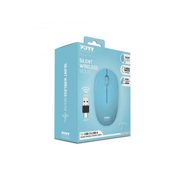 Port Rato Wireless Collection 1600DPI Azur - 900544