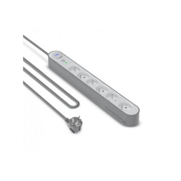 Metronic Bloco de 6 Tomadas Proteção Picos Corrente 800 Joules
